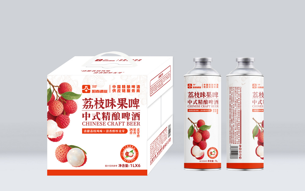熊猫体育中式精酿果味啤酒-荔枝