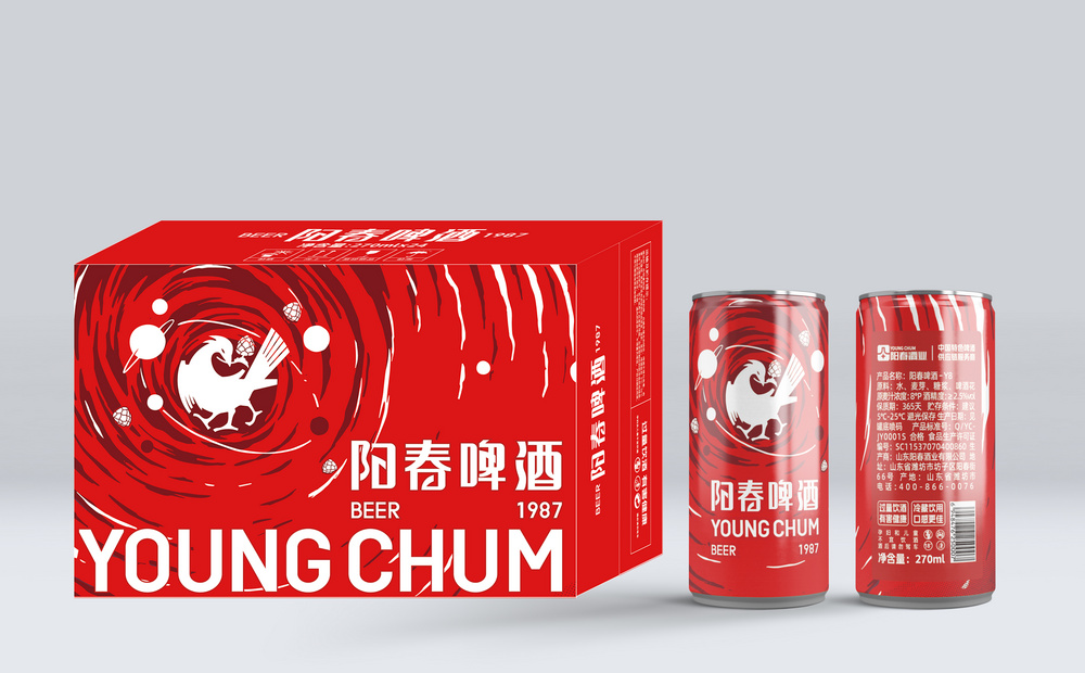 熊猫体育精酿啤酒270ml