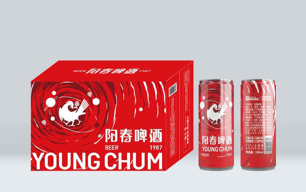 熊猫体育精酿啤酒330ml纤体罐